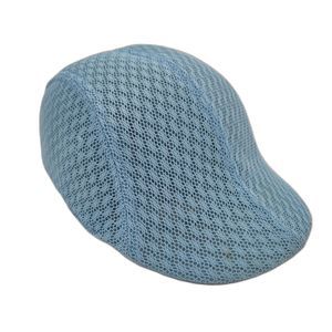 Milani Breathable Mesh Golf Newsie Cap Hat Blue L/XL